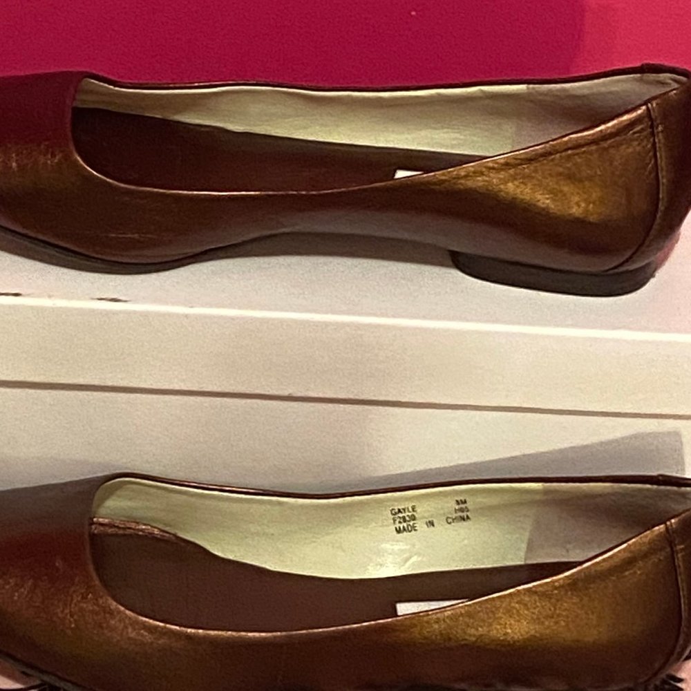 Brown Calvin Klein GAYLE flats size 8M